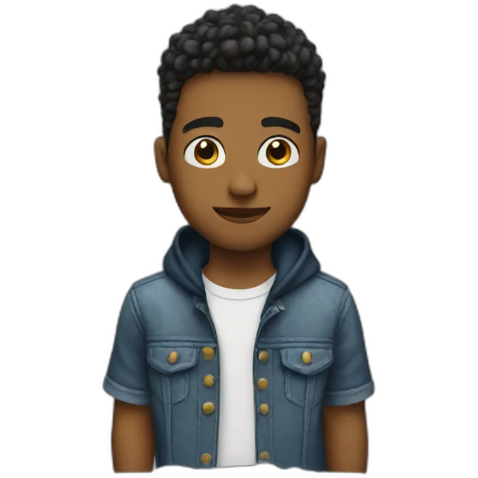 Cool boy emoji