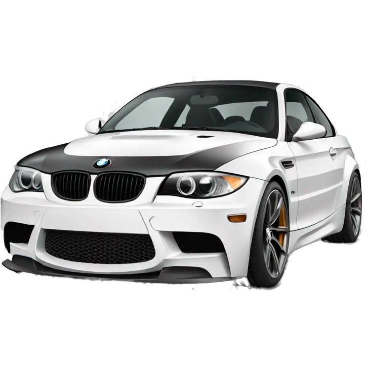 BMW s1 color blanco con body kit emoji