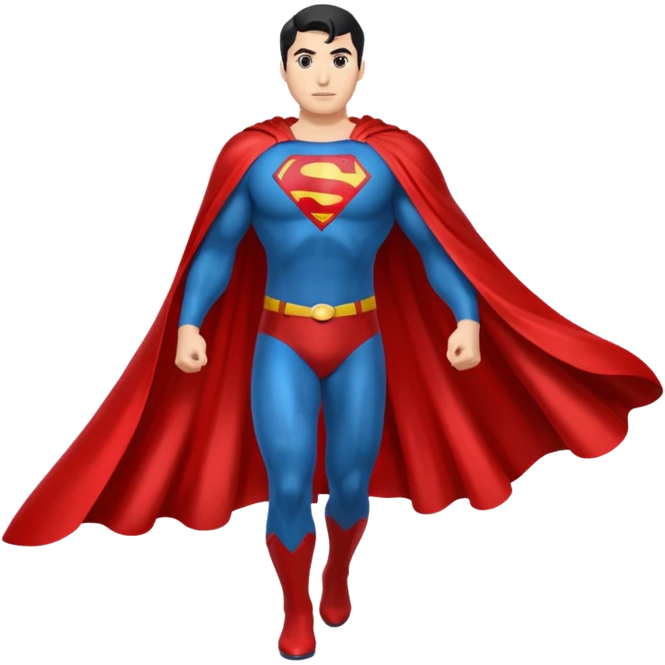 red superman cape emoji