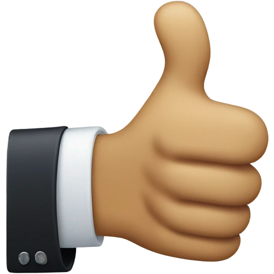 Donald trump thumbs up emoji
