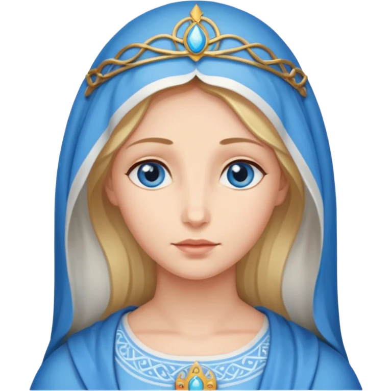 Image of the Mother of God emoji