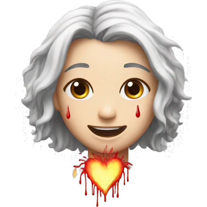 I need a bleeding heart. The fire heart is important for celebration but the bleeding heart says "I am so filled with human emotion about this that I can scarcely breathe" emoji