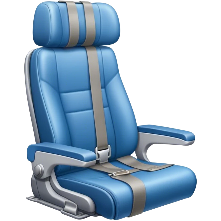 plane seat seatbelt emoji