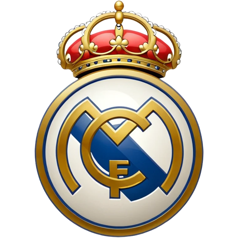 Real Madrid escudo real emoji