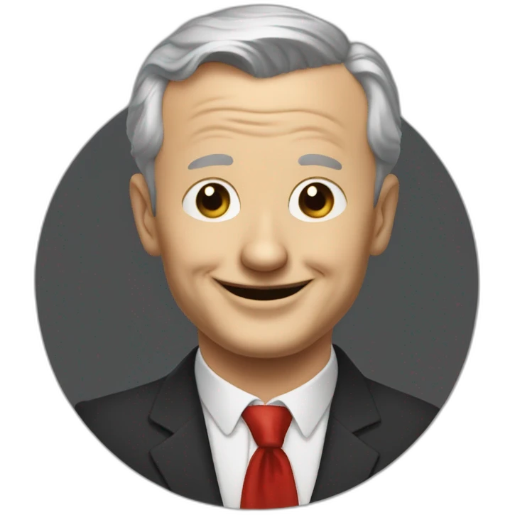 Bruno le maire en clown  emoji