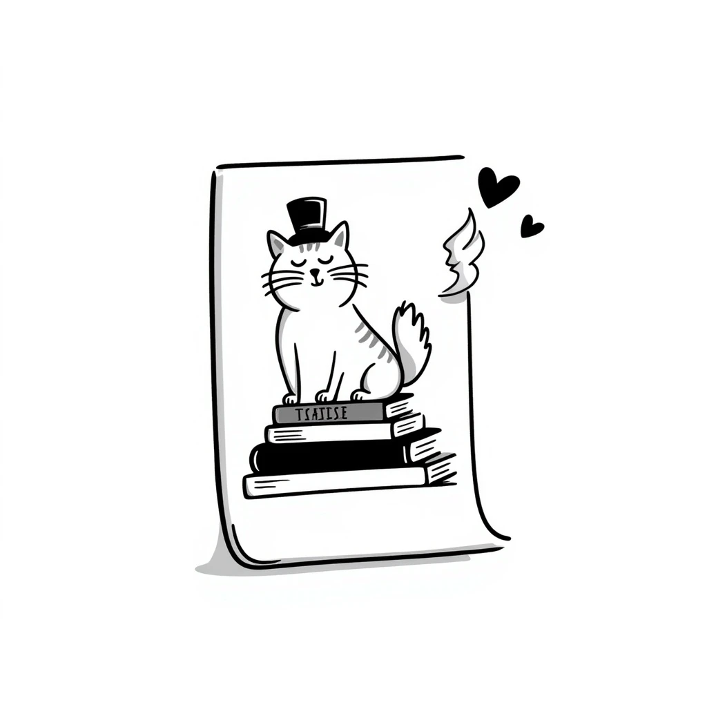 a polaroid photo with a heart doodle on the frame, playful cartoon style emoji
