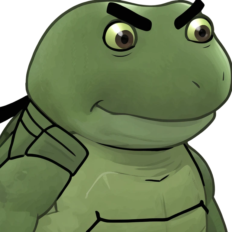 Cartoon Ninja turtle   emoji