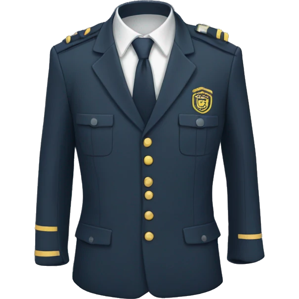 Uniform (no person) emoji