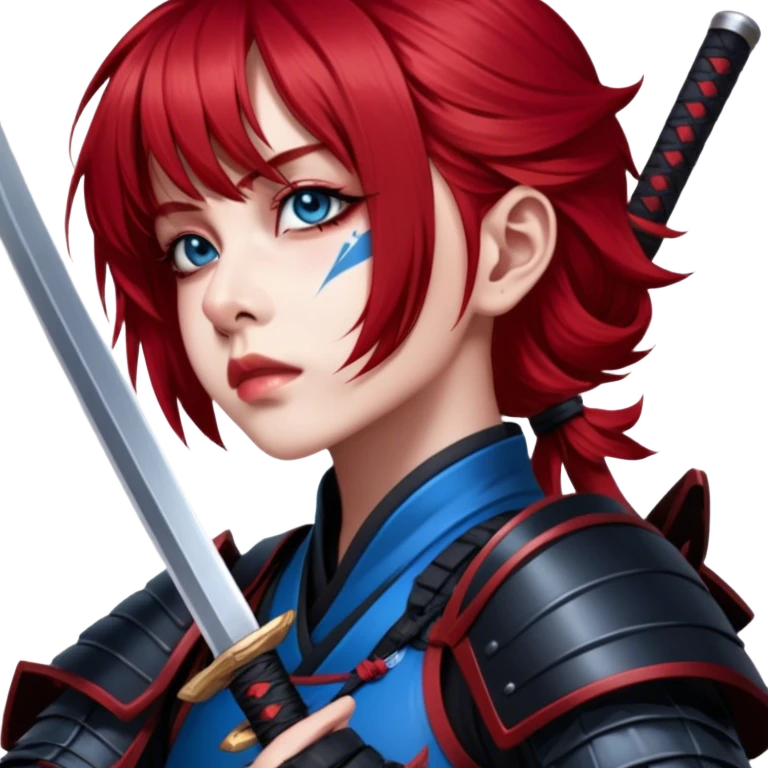 Fierce Samurai emoji