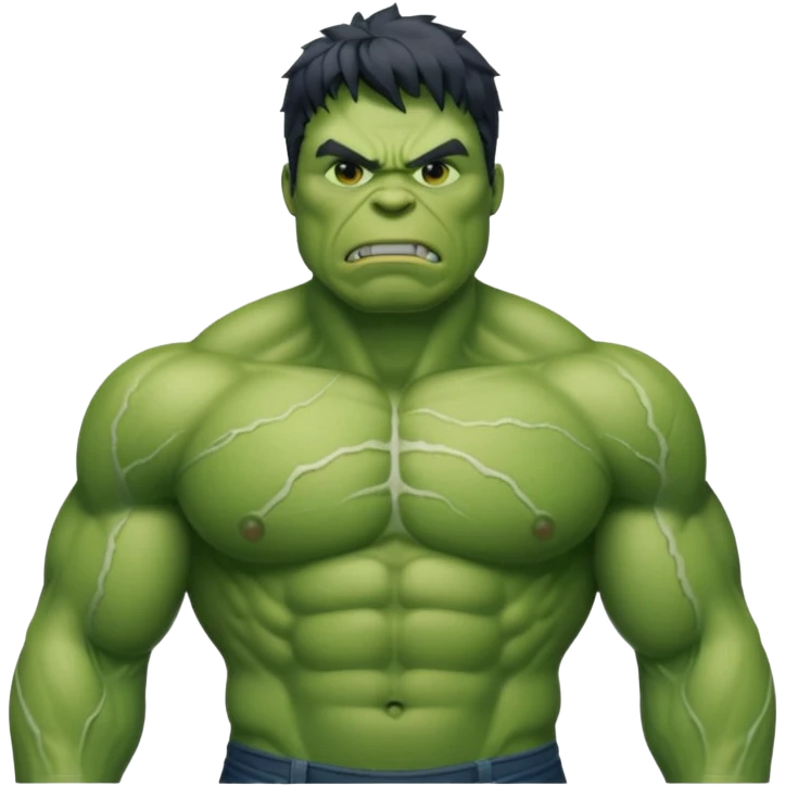 hulk  de sutiã emoji