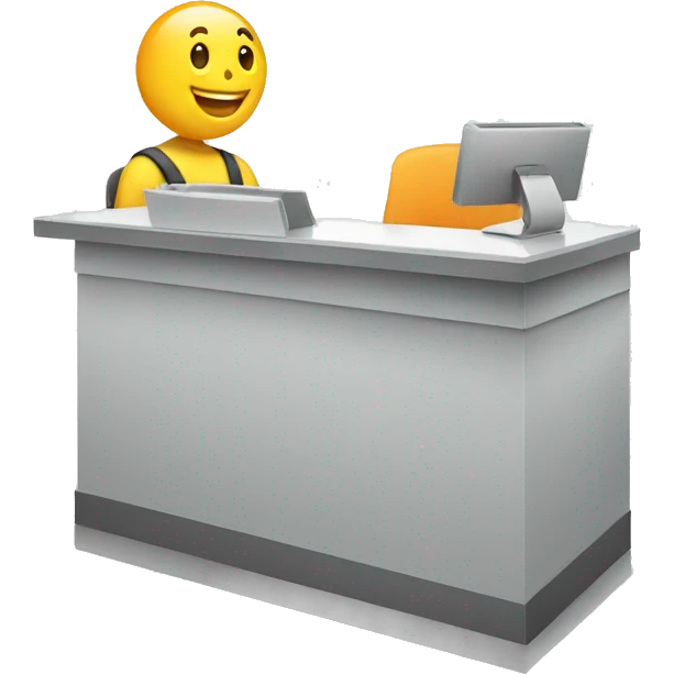 registration desk emoji