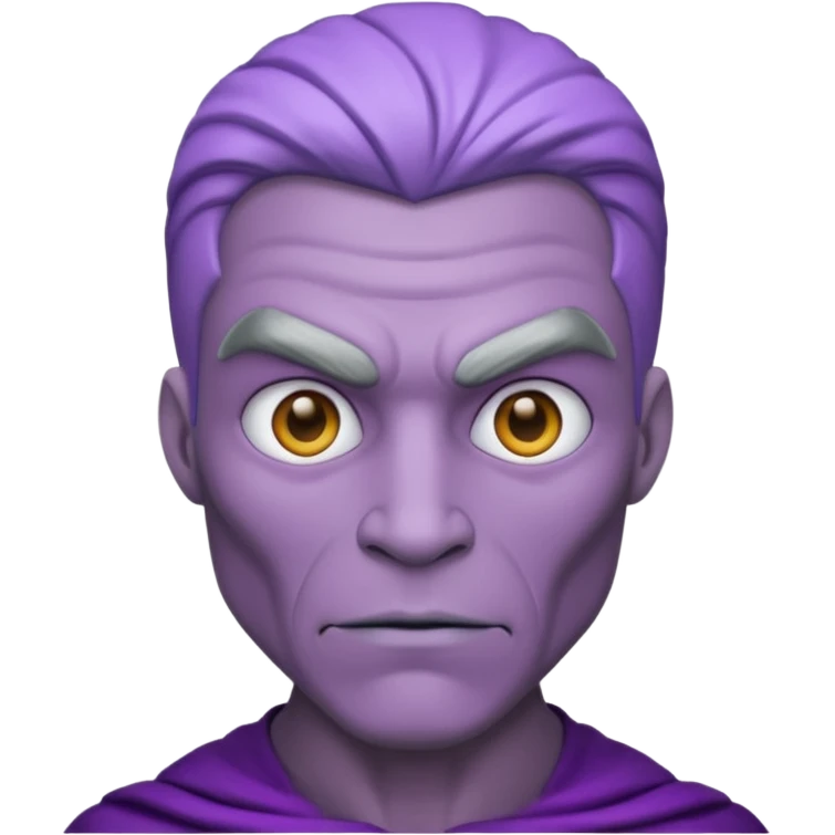 purple mutant man emoji