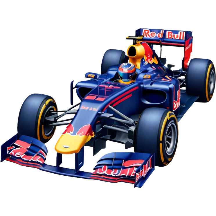 Crea un emoji de carro de red bull f1 emoji