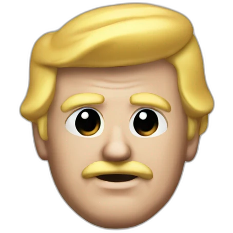 Trump with staline emoji