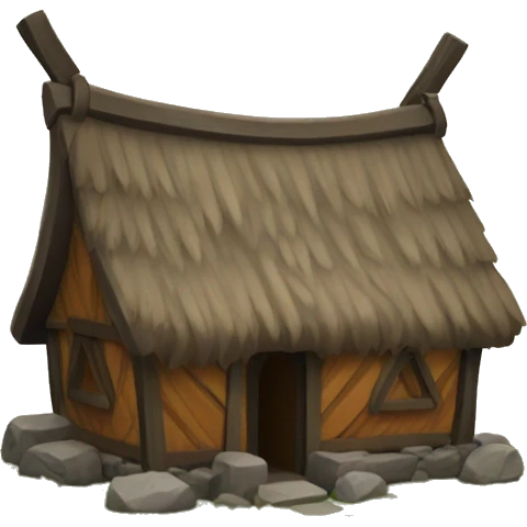 Viking house emoji