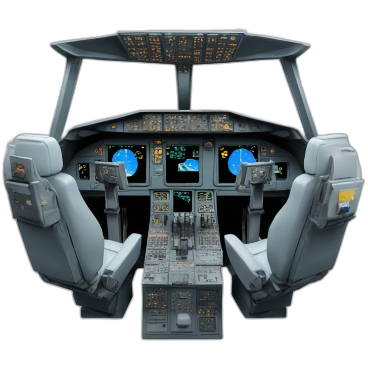Airplane cockpit emoji