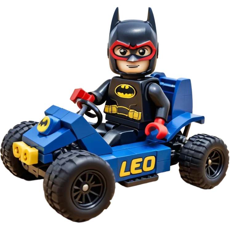 scale anime racing sexy muscular Batman’s masculine midnight-colored tight outfit 1970’s tv style dark knight stealthy accurate sporty safe plush deluxe Lego off-road pursuit drifting F1 car lexus (black hair,reclining and relaxed torso and shoulders back against seat) rallycross kart  emoji