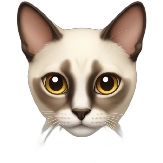 Cat Siamese emoji