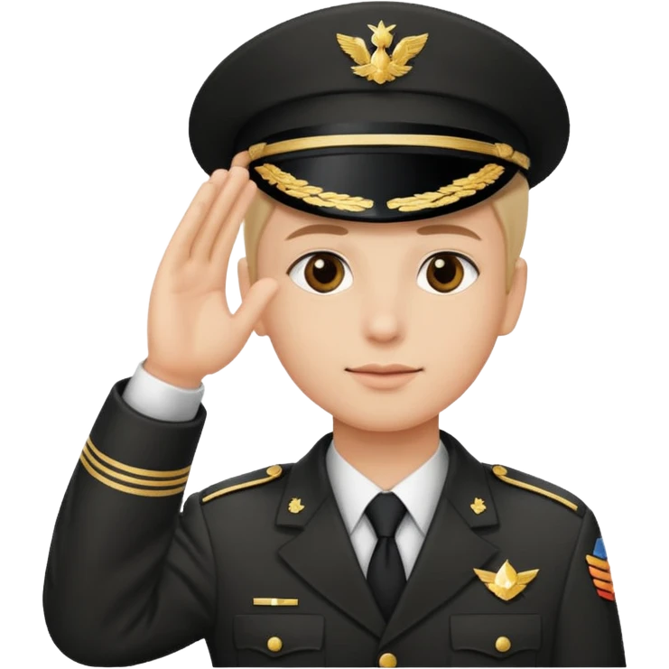 Salutieren mit linker hand emoji