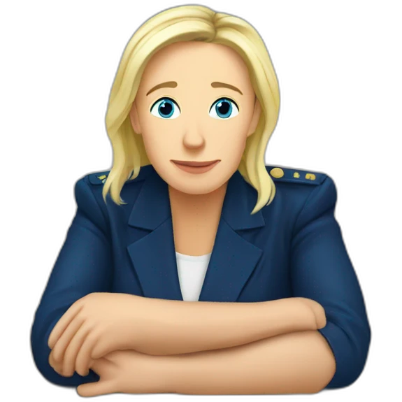 Marine lepen emoji