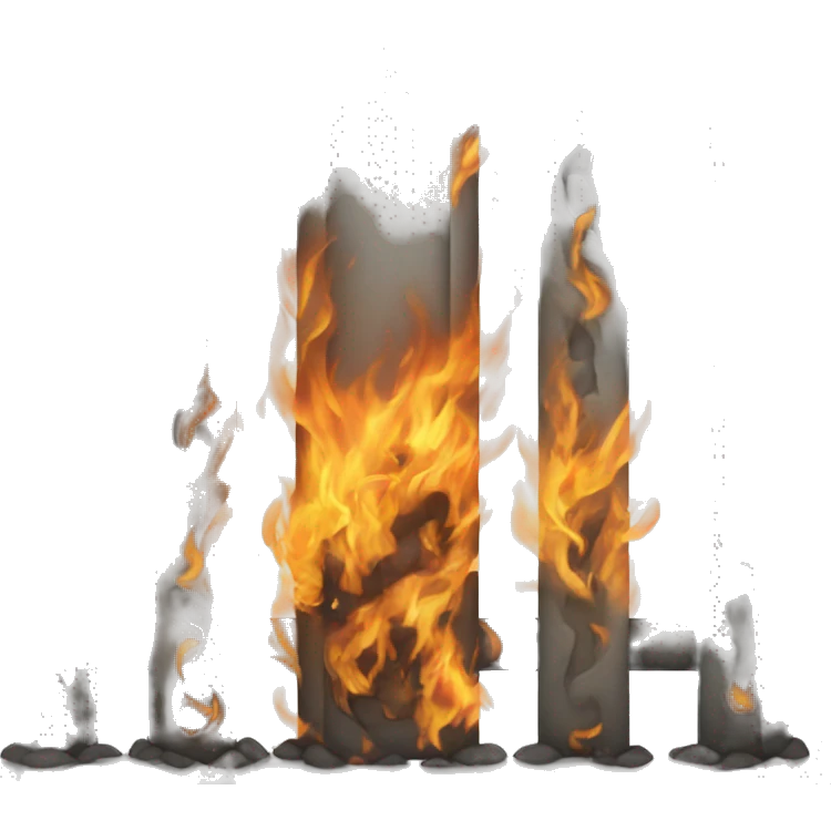 Gates are burning down emoji