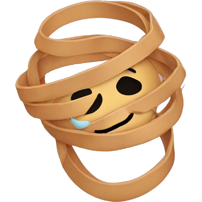 Rubber band emoji