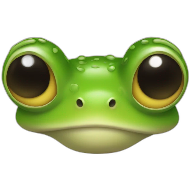 Little frog emoji