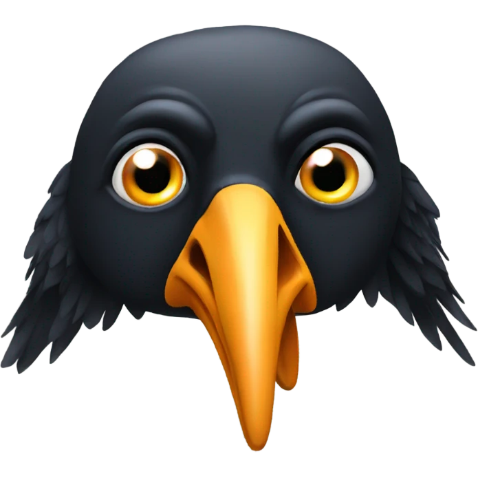 Crow emoji