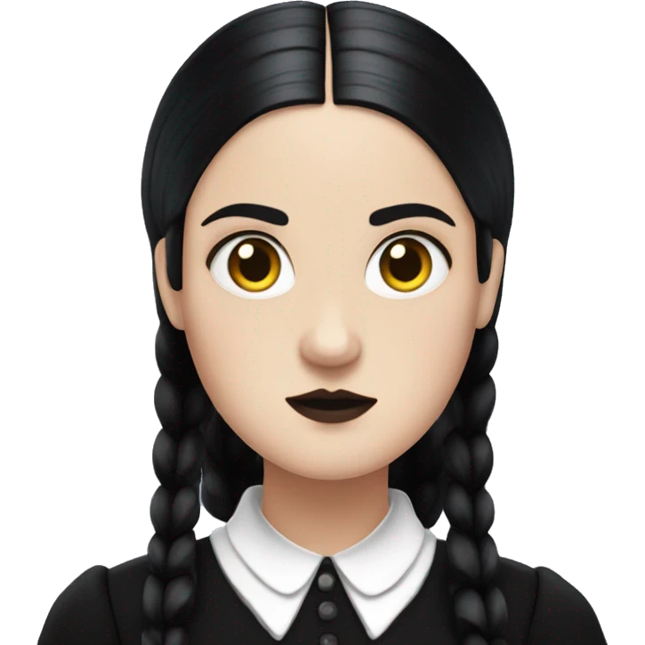 Wednesday Addams emoji