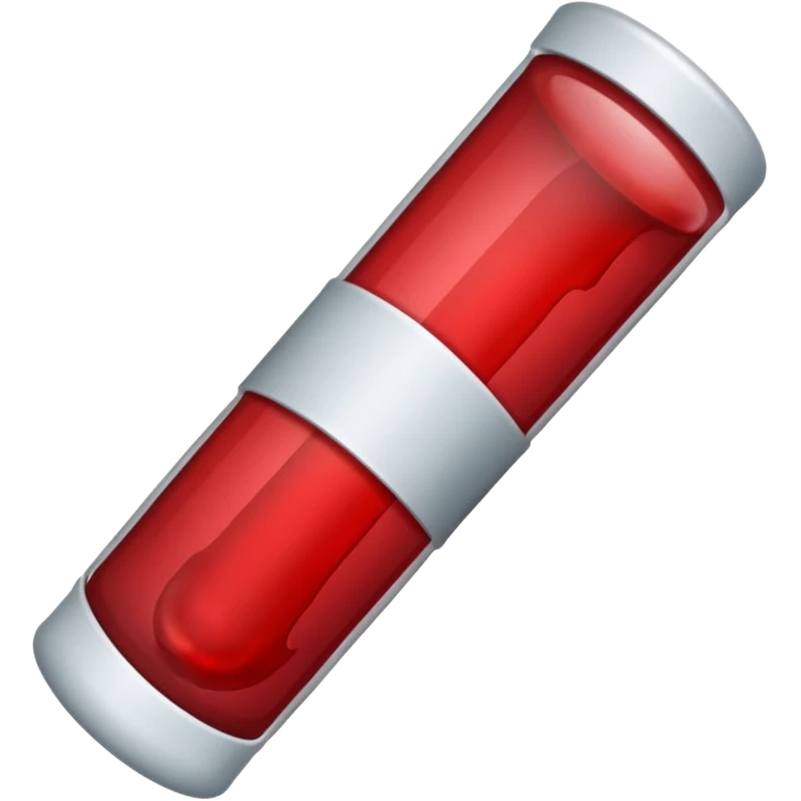 tubo de sangue quase vazio emoji
