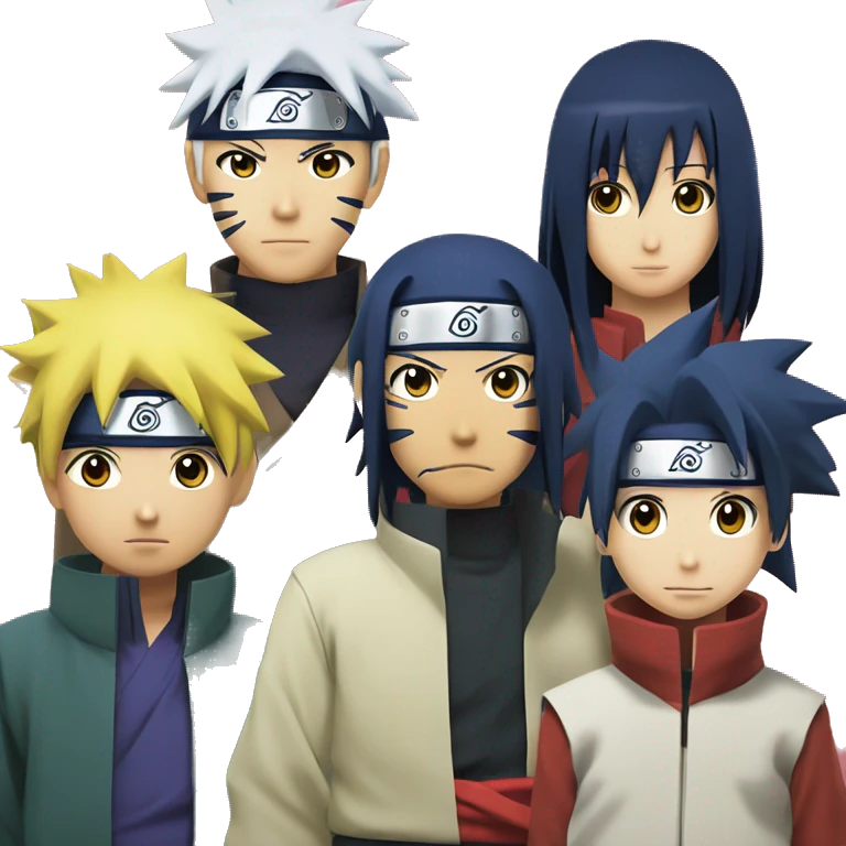 Logo of uchiha family form Naruto emoji