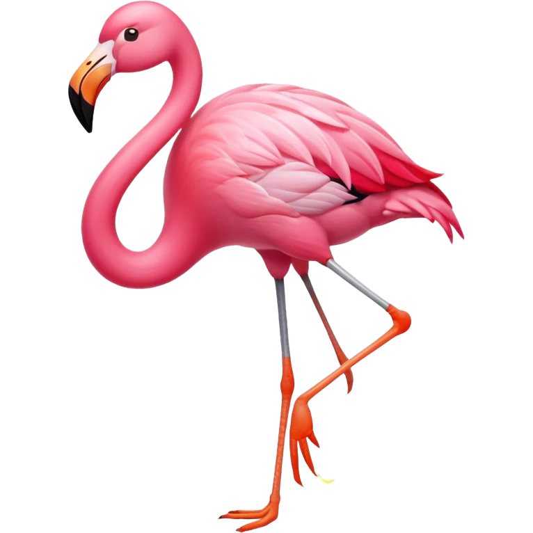 Une flamme rose emoji