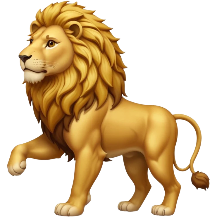 lion walking emoji