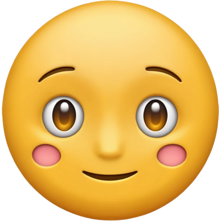 An emoji with a big back emoji