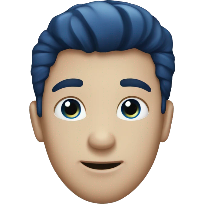 navy blue heart emoji