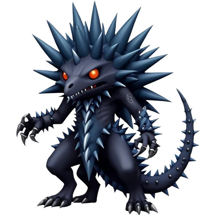 Edgy complex aesthetic-scenery-Fakémon-creature (full body) emoji