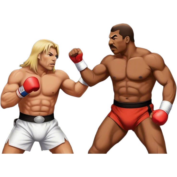 Can I get one of Vince Neal fighting Mike Tyson in front of a active volcano  emoji