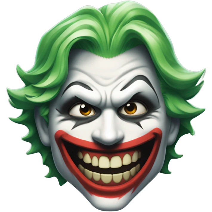 The joker smiling emoji