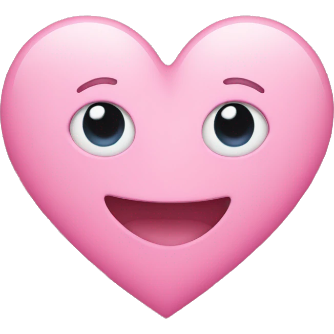 Pink heart emoji