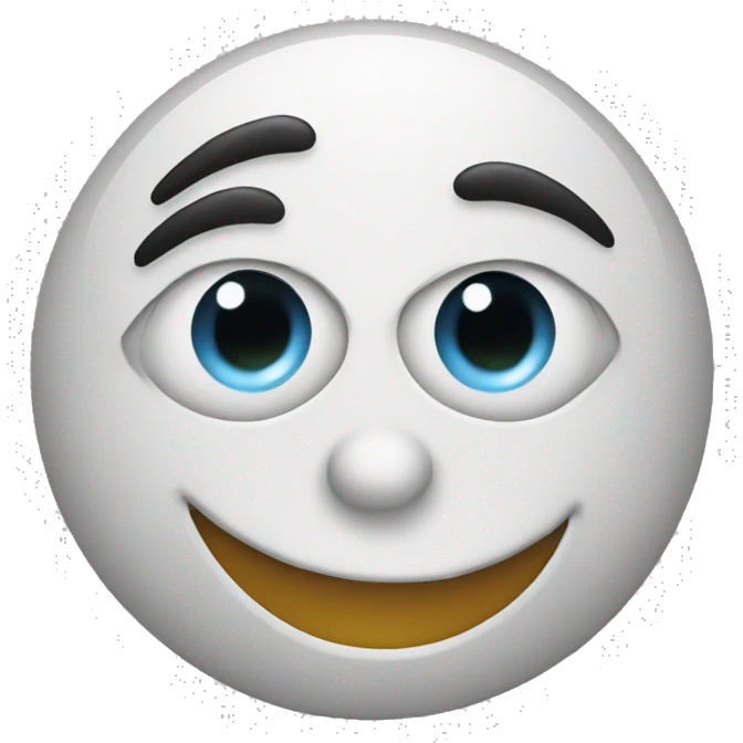 Smiling eye rolling emoji  emoji