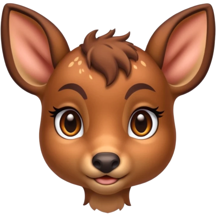 fawn bambi eyes emoji