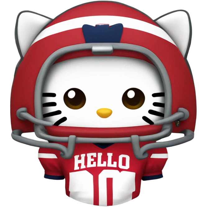 Hello kitty chiefs emoji