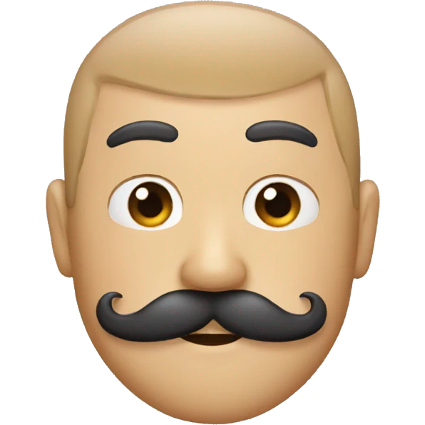 moustache emoji