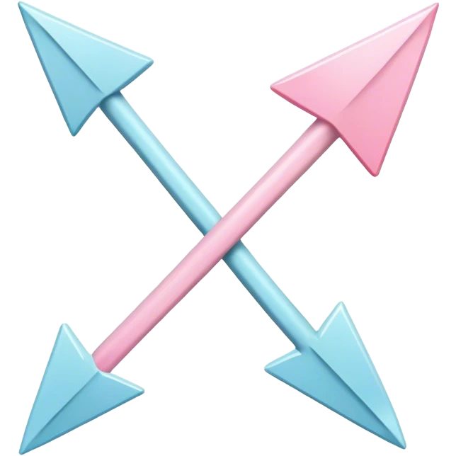 pastel arrow emoji