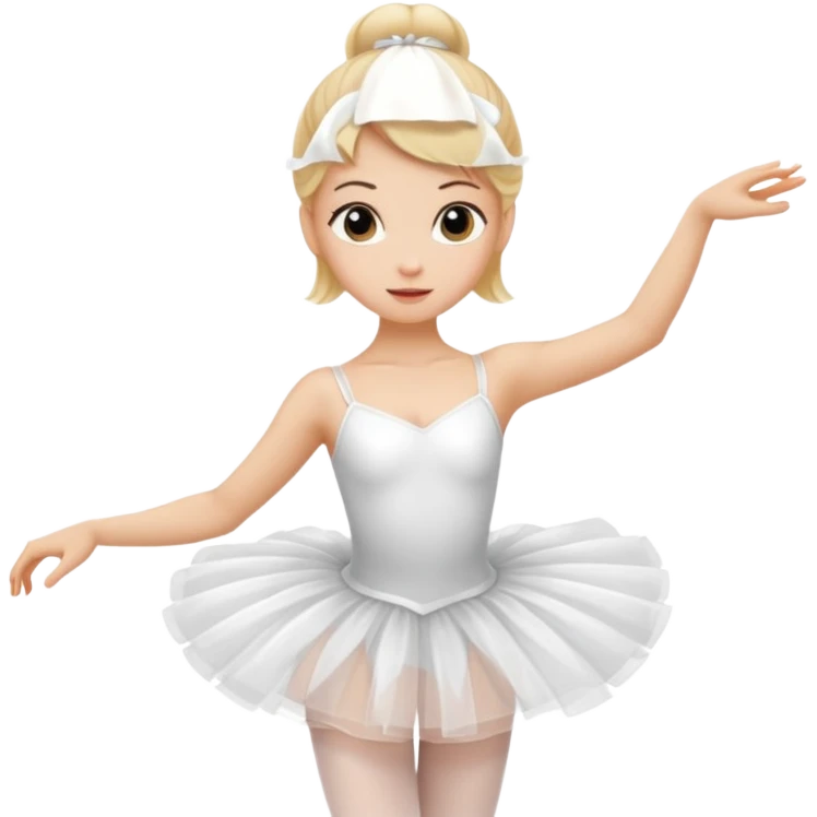 balerina blonde emoji