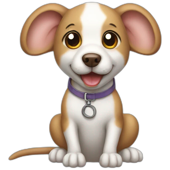 mouse-dog emoji