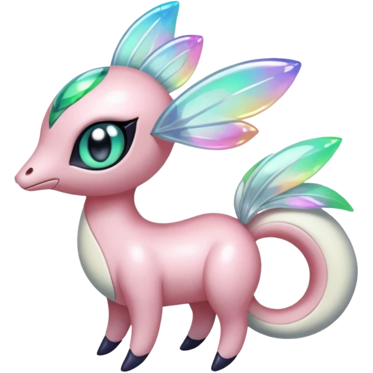  Exotic Meloetta-Palkia-Kirby-Fakémon-creature-hybrid emoji