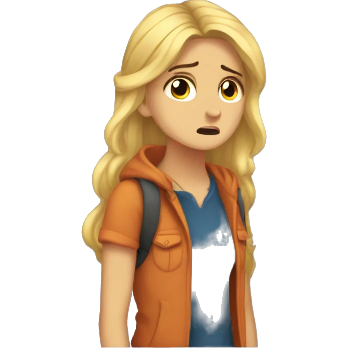Annabeth Chase crying emoji