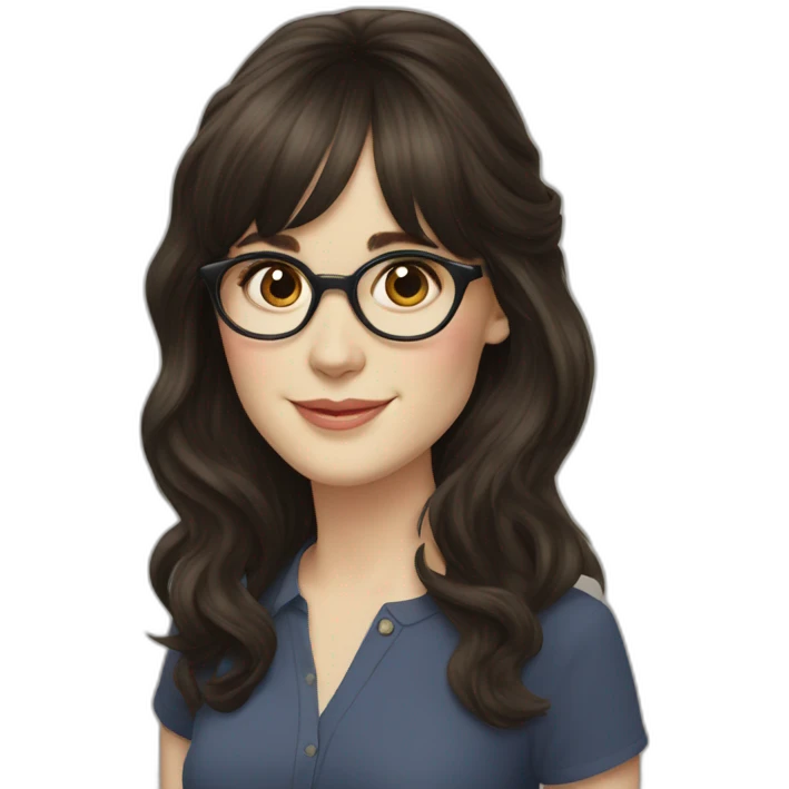 zooey deschanel emoji