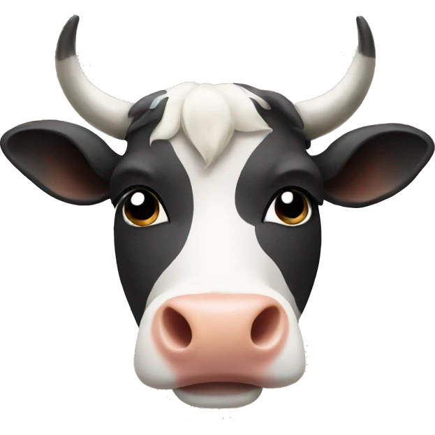 Cow bow emoji